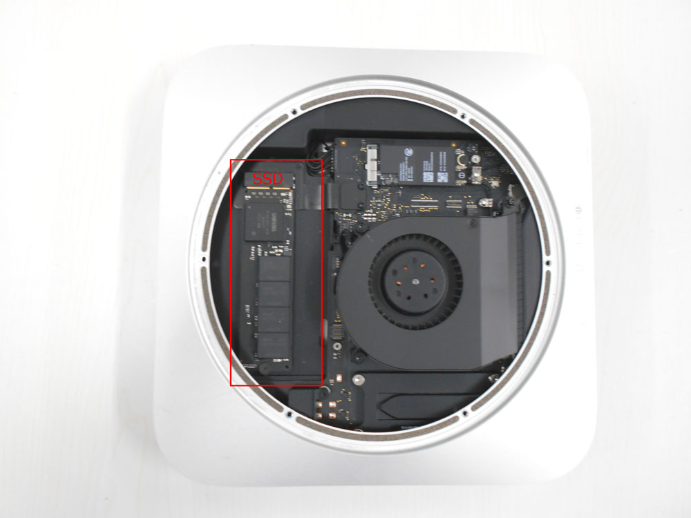 Apple Mac mini 2014 Corei5 16GB SDD故障