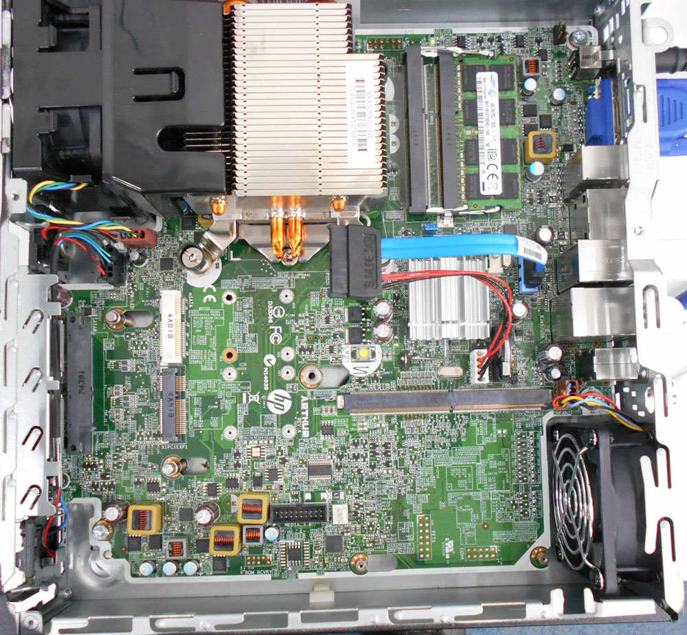 HP EliteDesk 800 G1 電源スイッチ陥没・補修 | パソコンドック24 