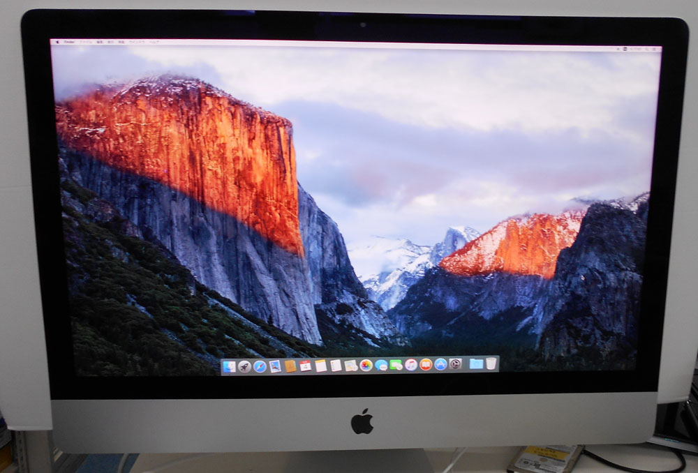 iMac late 2015 27inch 起動途中で止まる | パソコンドック24 名古屋 