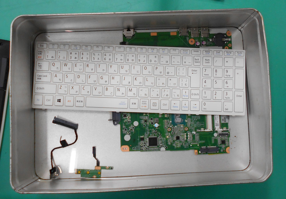 NEC PC-NS150DAW 水濡れで電源が入らない | パソコンドック24 名古屋・庄内緑地公園店 (西区)