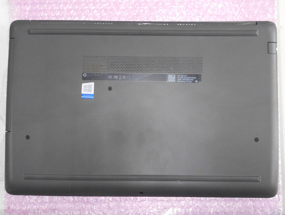 HP 250 G7 SSD換装 | パソコンドック24名古屋・庄内緑地公園店(西区)