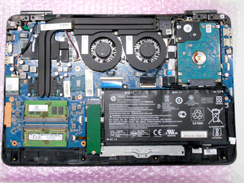 HP 15-ax207TX バッテリー不良で電源が入らない | パソコンドック24