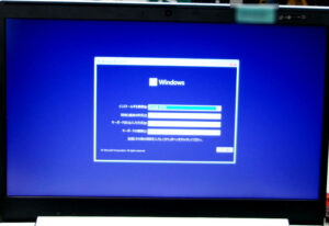 Lenovo IdeaPad L3-15IML05 Windows11インストール