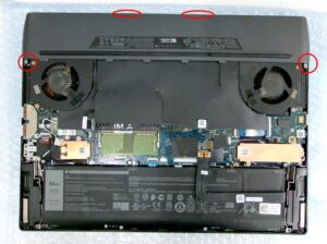 DELL Alienware m15 R5 内部