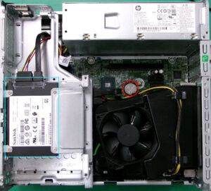 SSD追加・CMOSバッテリー交換