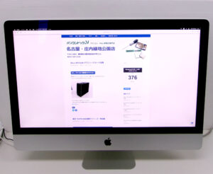 iMac 2015 27inch 完了