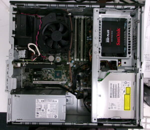 HP 800 G2 SFF SSD交換