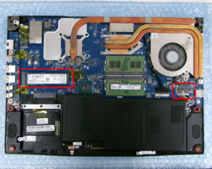 msi FF63 11UC-217JP 内部