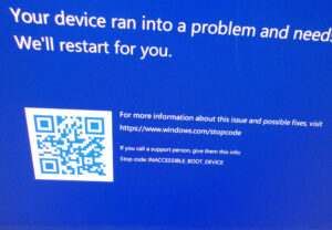 富士通 FMVF60G3WE Inaccessible Boot Device