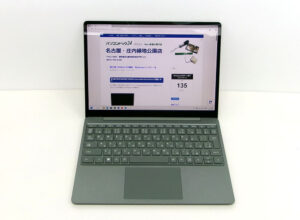 Surface Laptop Go2 修理完了