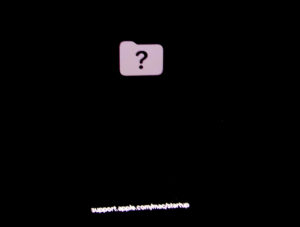 iMac 2019 フォルダーマーク