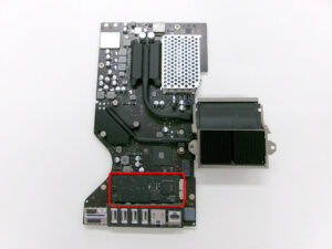 iMac 2019 ロジックボード裏側