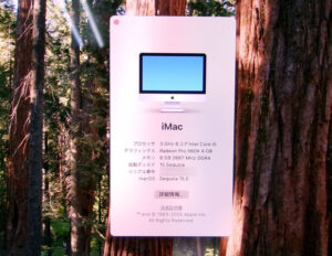 iMac 2019 OS 15 Sequoia起動