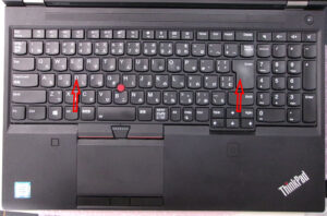 ThinkPad P51 キーボード取り外し