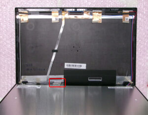 NEC PC-GN164J5GH 液晶コネクター付け外し