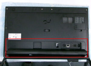 富士通 FMVF75K1BA 裏面1