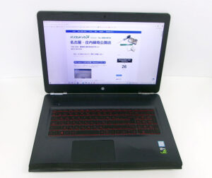 HP OMEN 17-w203TX 修理完了