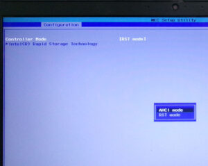NEC PC-NS300NAW-E3 SATAモード