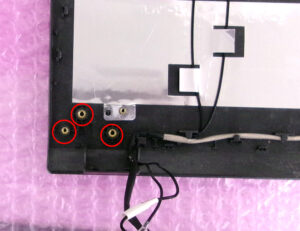 ツクモ N1503K310T0HB2 液晶側ネジ受け破損