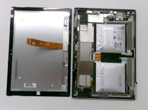 Surface3 液晶パネル取り外し