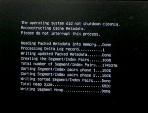 Lenovo A340-24ICK キャッシュ再構築