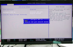 Lenovo A340-24ICK AHCIモード切替