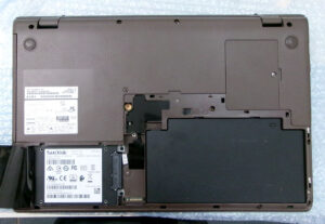 富士通 AH53/C2 SSD交換