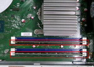 富士通 FMVD43006 メモリー交換