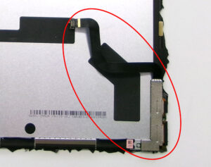 Surface Pro7 1866 タッチパネル基板・ケーブル