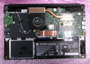 dynabook P2C6VBEL SSD交換