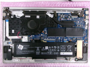 HP 15-fc0003AU ヒートシンク取り付け