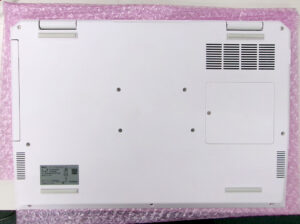 NEC PC-N156CGAW 裏面