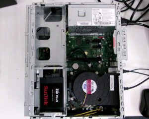 NEC MJH48L-D SATA SSD取り付け
