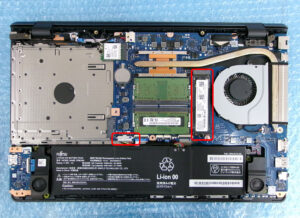 富士通 AH56/H2 内部