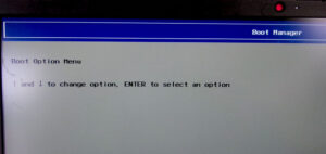 Lenovo 14AMN7 Boot Menu