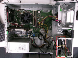 HP EliteDesk 800 G4 内部2