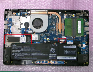 富士通 MH75/F3 内部