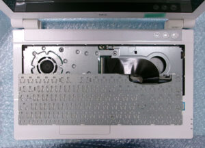 NEC NS700/JAW キーボード取り外し