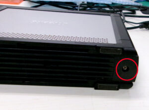 Buffalo HD-EB2.0TU2 分解ネジ