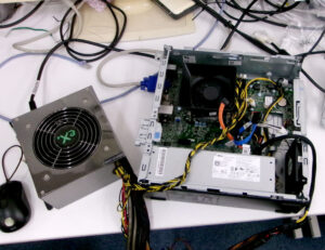 DELL 3267 仮電源で診断