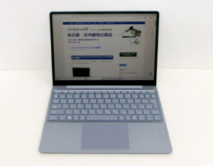 Surface Laptop Go 修理完了